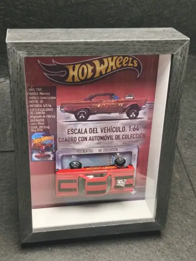 Cuadro Hot Wheels Comet Cyclone 1965 Escala 1:64 - miniatura 3