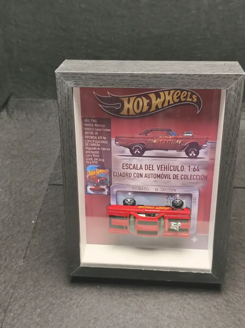 Cuadro Hot Wheels Comet Cyclone 1965 Escala 1:64 - 4