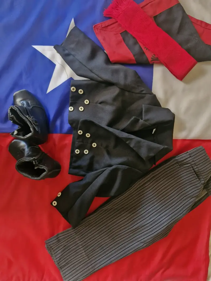 Traje de Huaso Chileno para Niño con Botines - 2