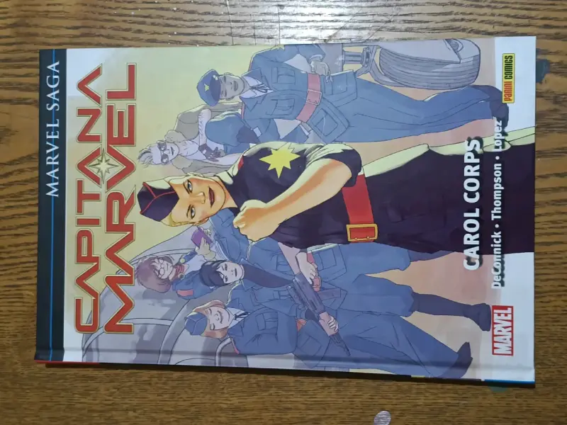 Cómic Capitana Marvel Carol Corps Marvel Saga - 1