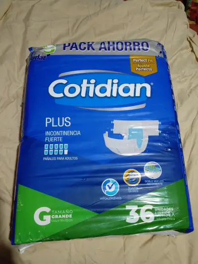 Pañales para adultos Cotidian Plus talla grande - miniatura 1