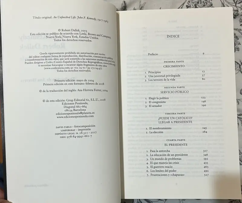 Libro J.F. Kennedy Una Vida Inacabada de Robert Dallek - 3