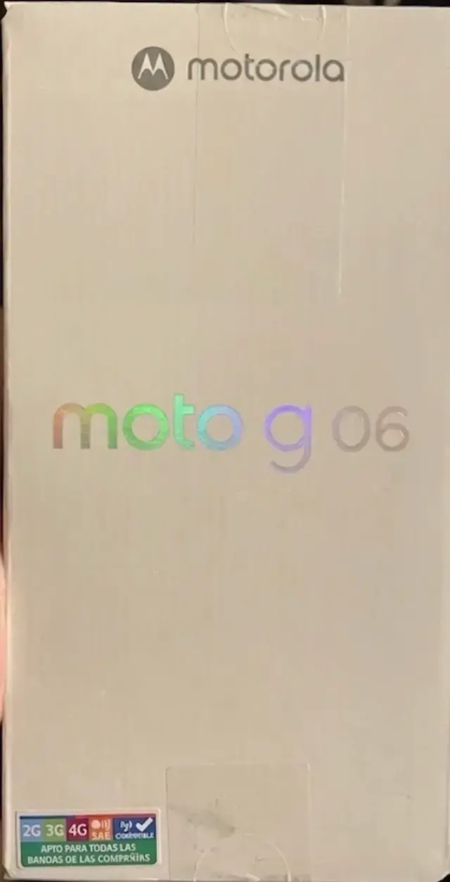 Smartphone Motorola Moto G06 nuevo