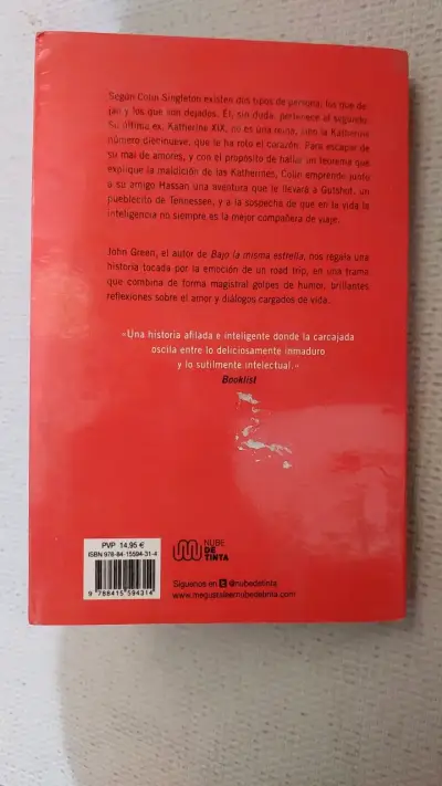 Libro El Teorema Katherine de John Green - miniatura 2