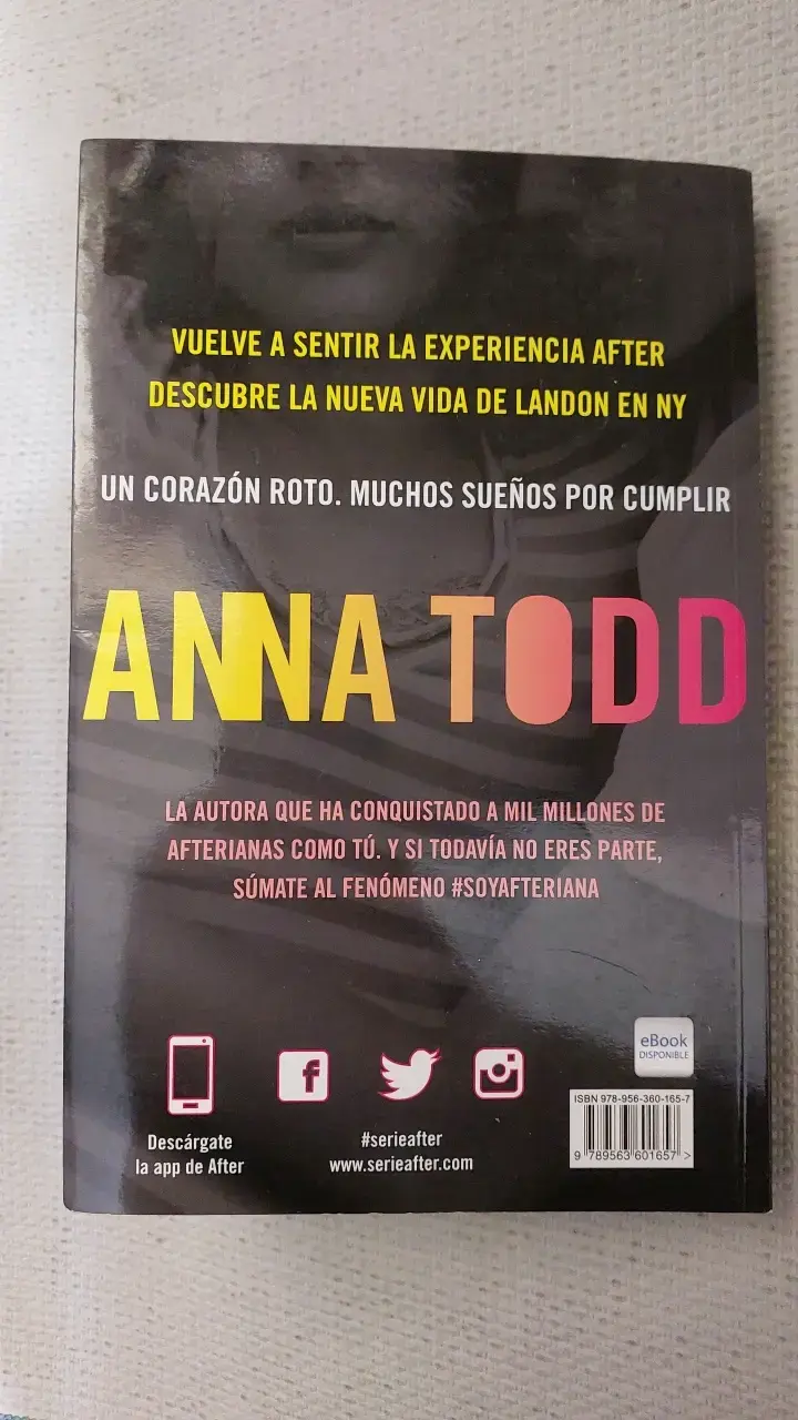 Libro 'Todo Por Ti' de Anna Todd - 2