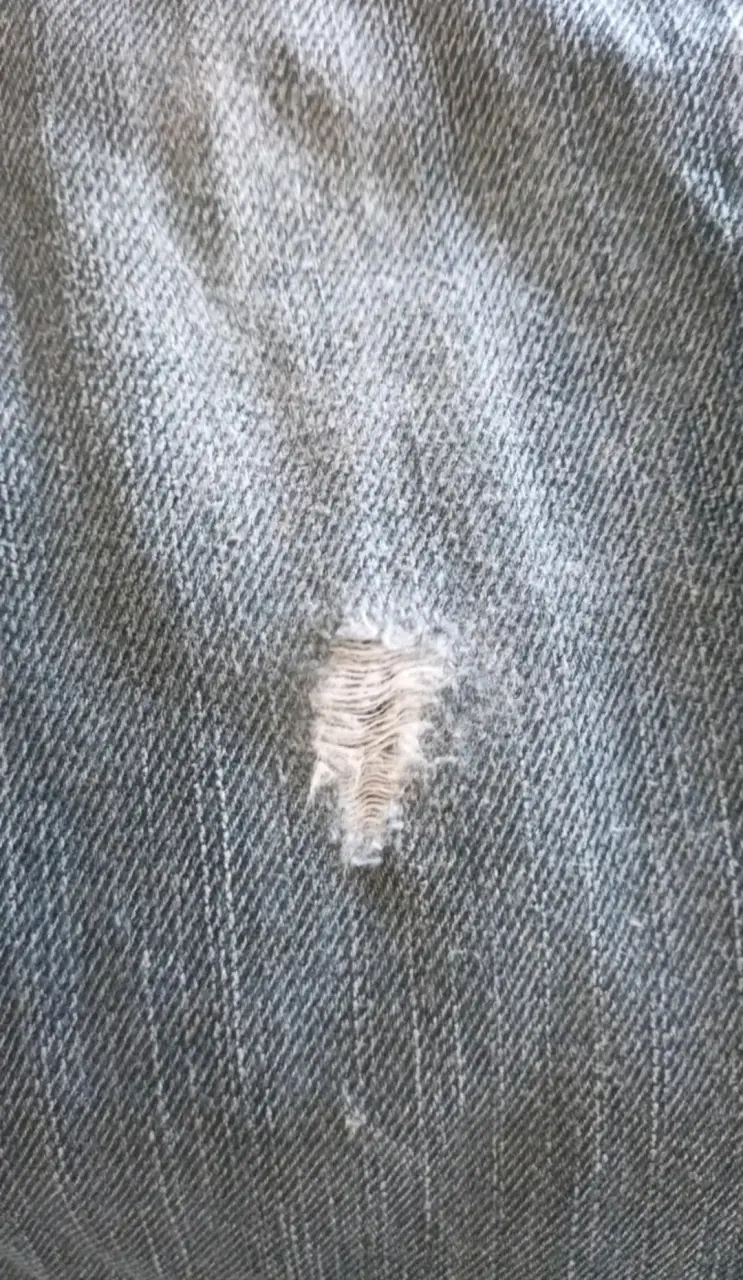 Jeans de algodón azul para hombre talla 14 - 4