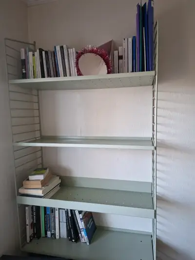 Estantería metálica de pared con 5 estantes ajusta - miniatura 1