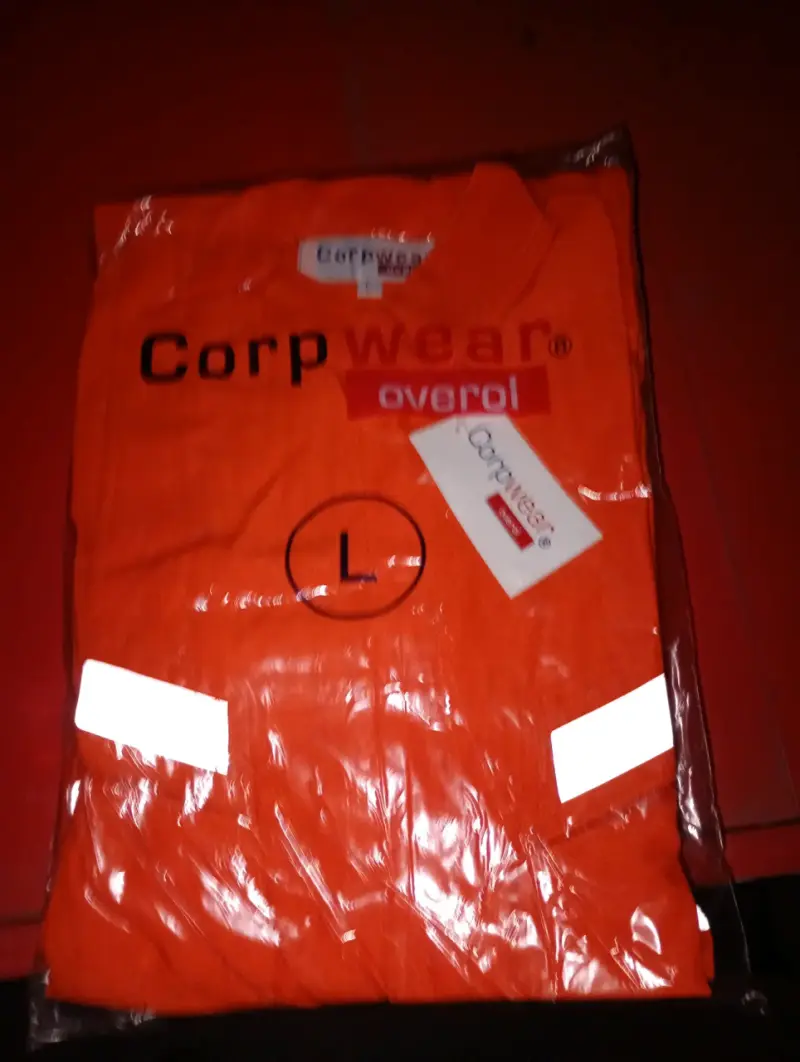 Overol de seguridad naranja Corpwear con reflectantes - 2
