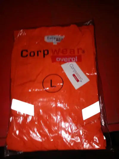 Overol de seguridad naranja Corpwear con reflectantes - miniatura 2