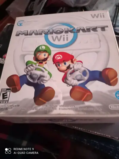 Consola Nintendo Wii con Super Mario Bros y Mario Kart - miniatura 2