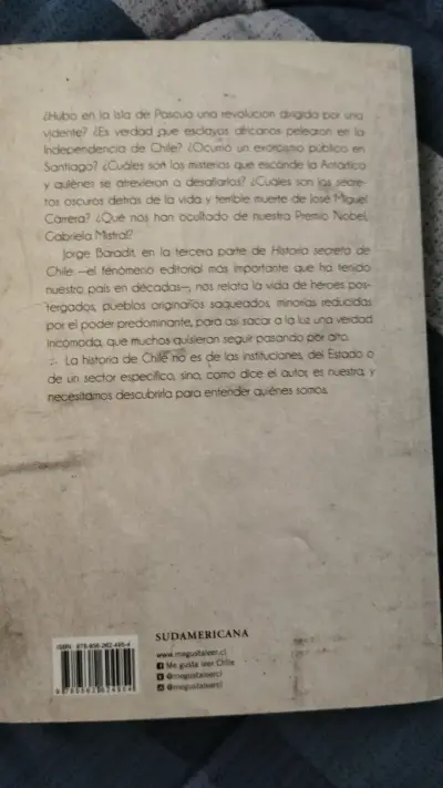 Libro Historia Secreta de Chile 3 por Jorge Baradit - miniatura 2