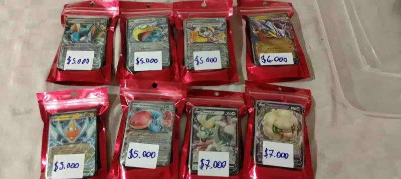 Pack 100 200 y 51 cartas pokemon - 5