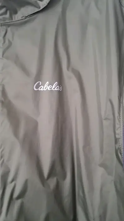 Chaqueta impermeable verde Cabela's - miniatura 2