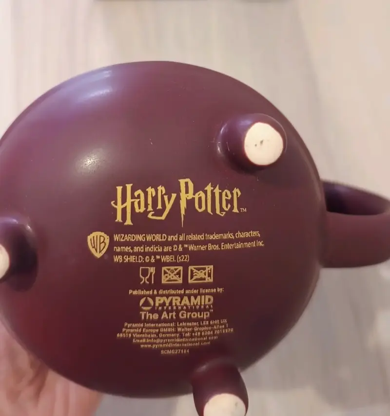 Taza caldero Harry Potter con diseño de hechizos - 3