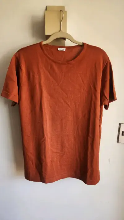 Polera color terracota hilo - miniatura 1