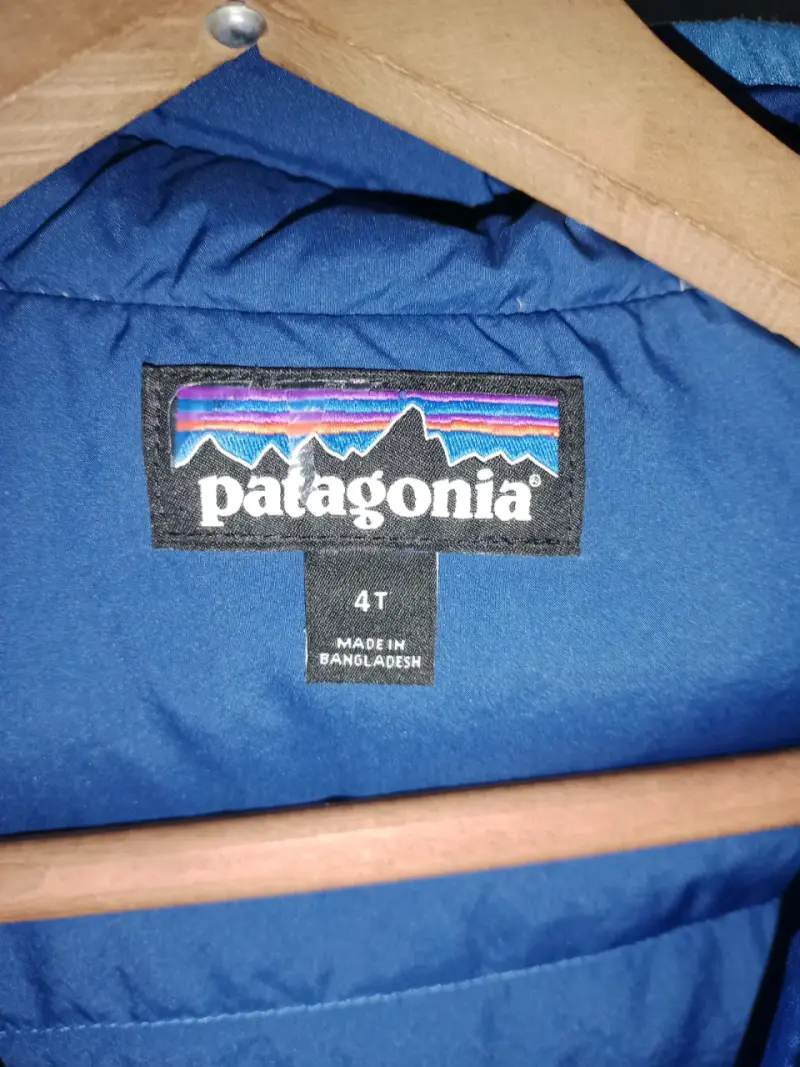 Chaqueta de Niño Patagonia Azul Talla 4T - 2