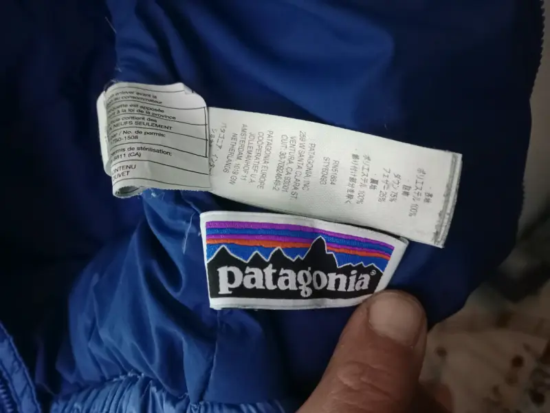 Chaqueta de Niño Patagonia Azul Talla 4T - 3