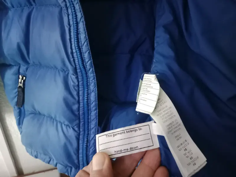 Chaqueta de Niño Patagonia Azul Talla 4T - 4