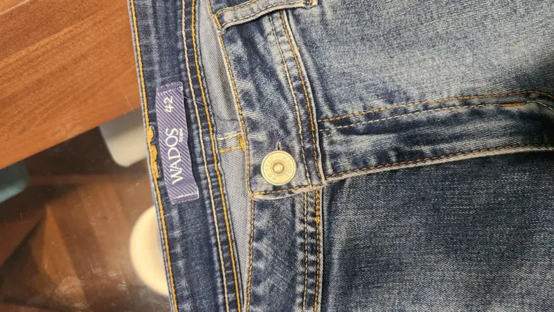 Skinny Jeans de mezclilla azul marca Wados - 2