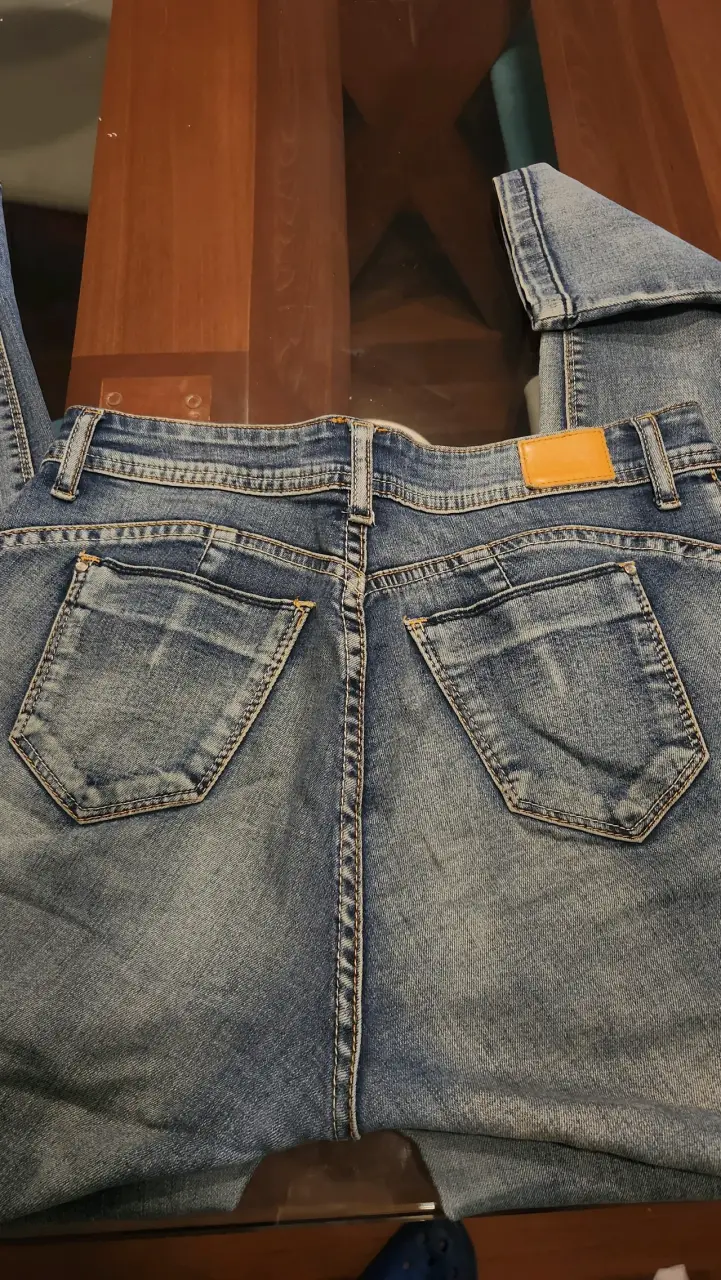 Skinny Jeans de mezclilla azul marca Wados - 3