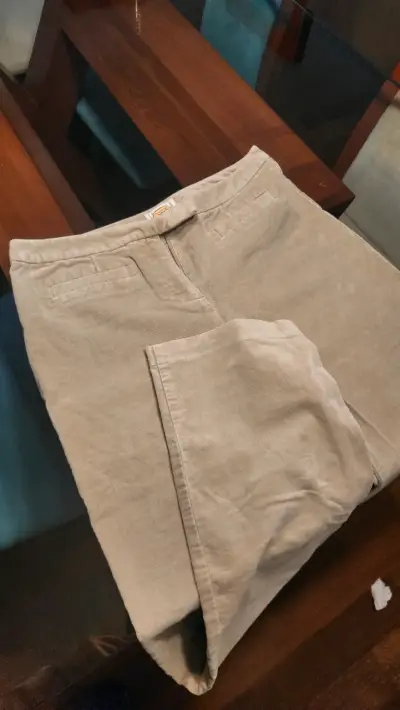 Pantalones beige para mujer - miniatura 1