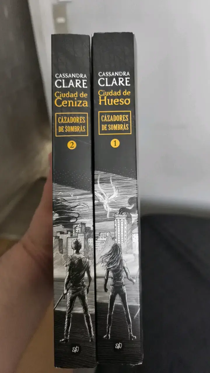 Libros Cazadores de Sombras Ciudad de Hueso y Ciudad de Ceniza - 2