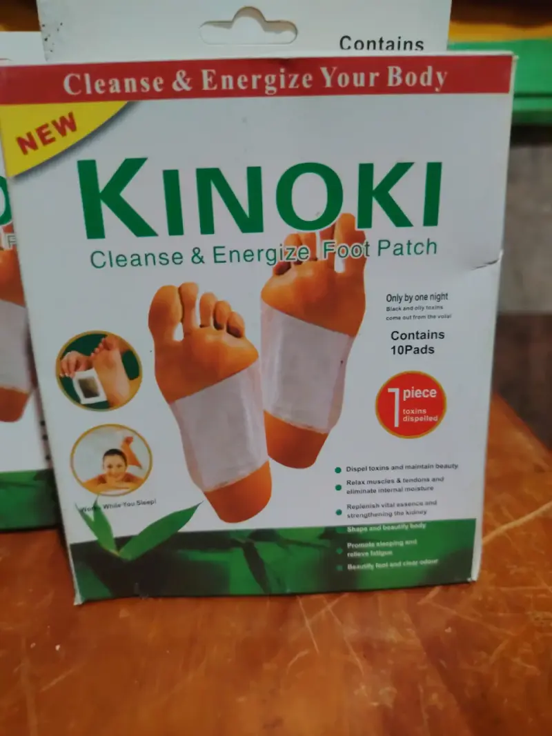 Parche Desintoxicante Kinoki para Pies - 3