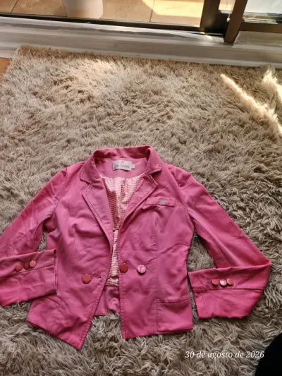 Blazer rosa para mujer Jin Yuan - miniatura 2