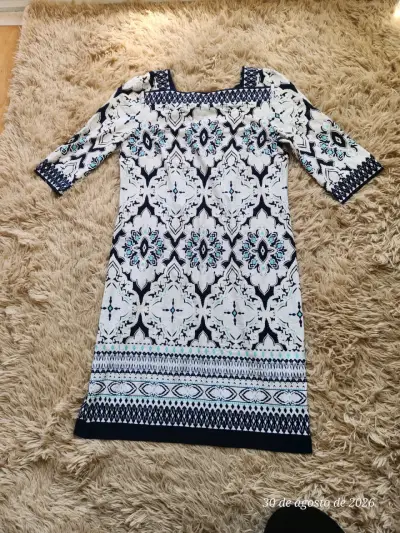 Vestido estampado Sandra Darren talla S - miniatura 1