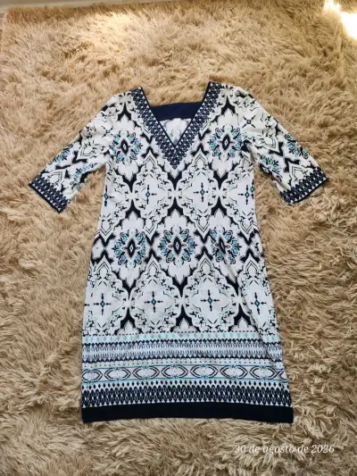Vestido estampado Sandra Darren talla S - miniatura 2