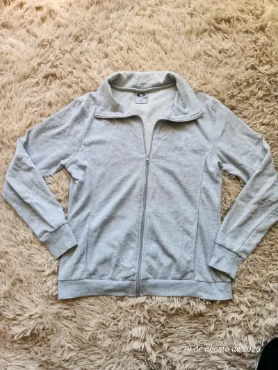Chaqueta deportiva gris Athletic Works - miniatura 1