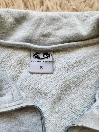 Chaqueta deportiva gris Athletic Works - miniatura 3