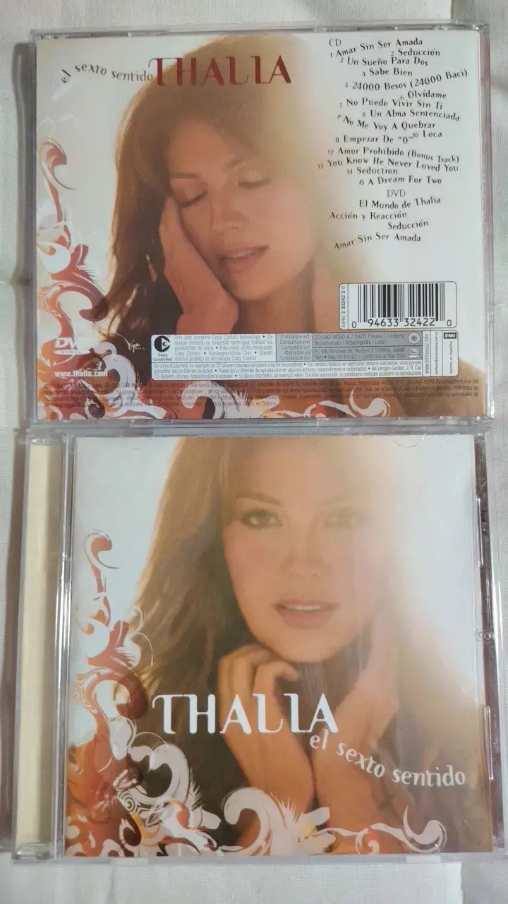 Colección de CDs de Thalía con ediciones especiales - 2