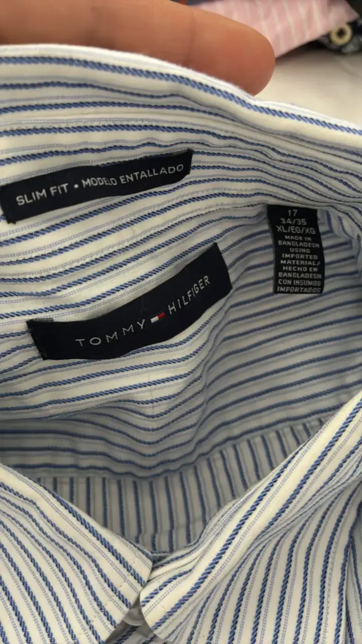 Camisa Tommy Hilfiger Slim Fit a Rayas - 2