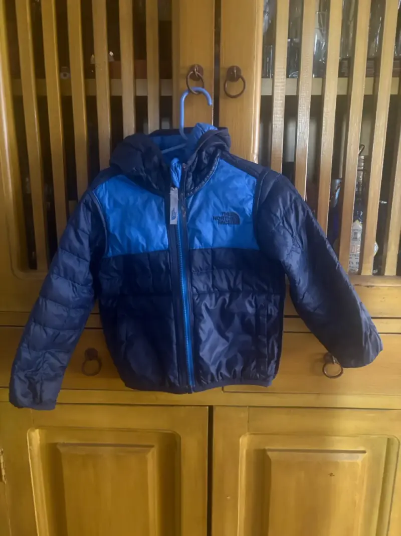 Chaqueta para niño The North Face azul reversible - 1