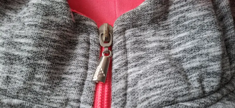 Polerón con capucha gris Adidas para mujer - 3