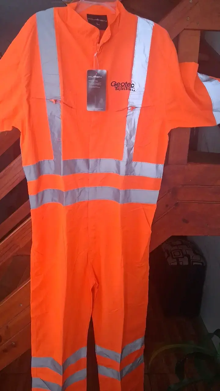 Overol reflectante naranja Geotec talla L