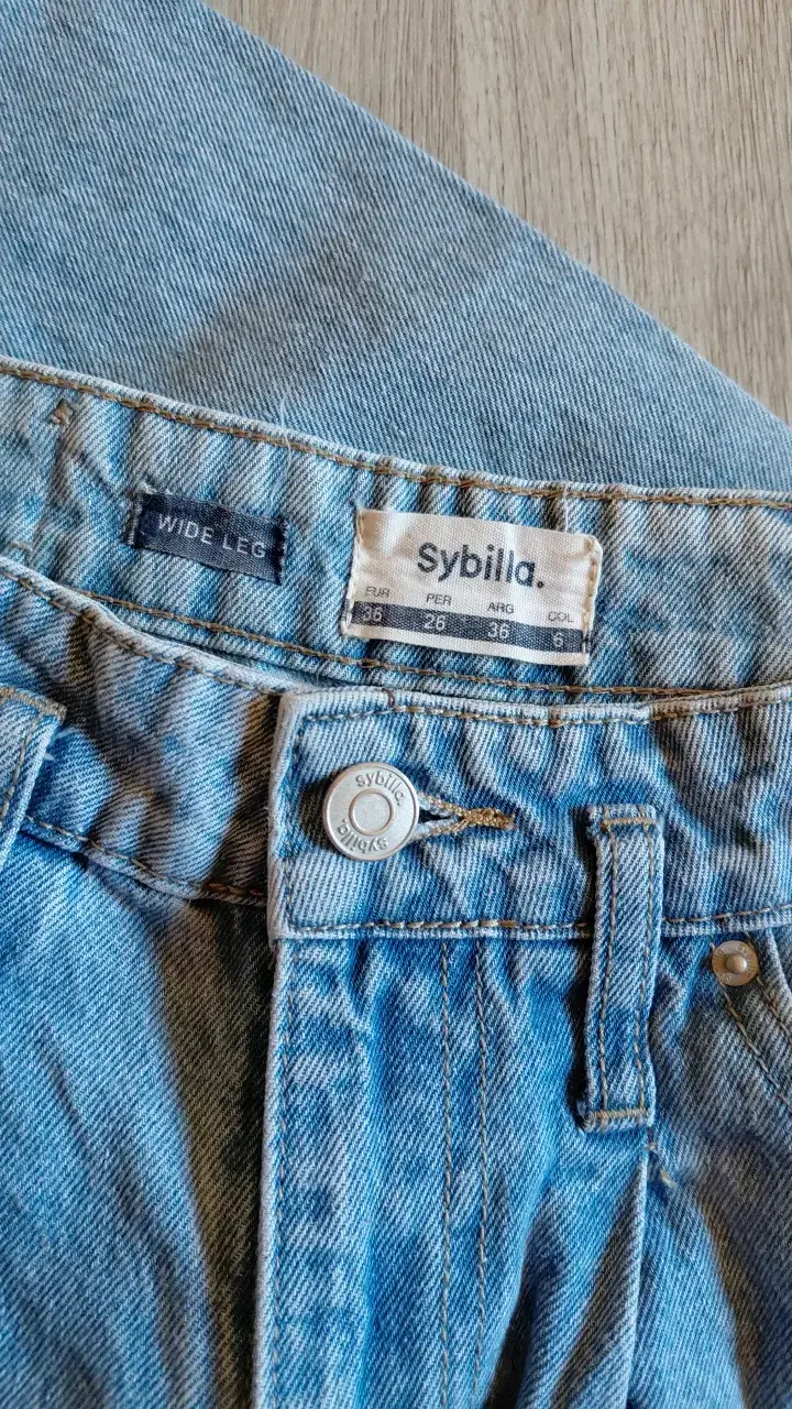 Jeans anchos Sybilla para mujer - 3