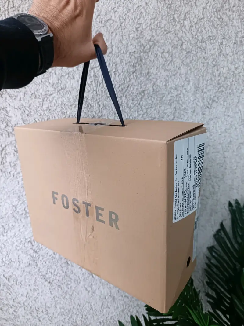 Zapatillas negras Foster para hombre - 4