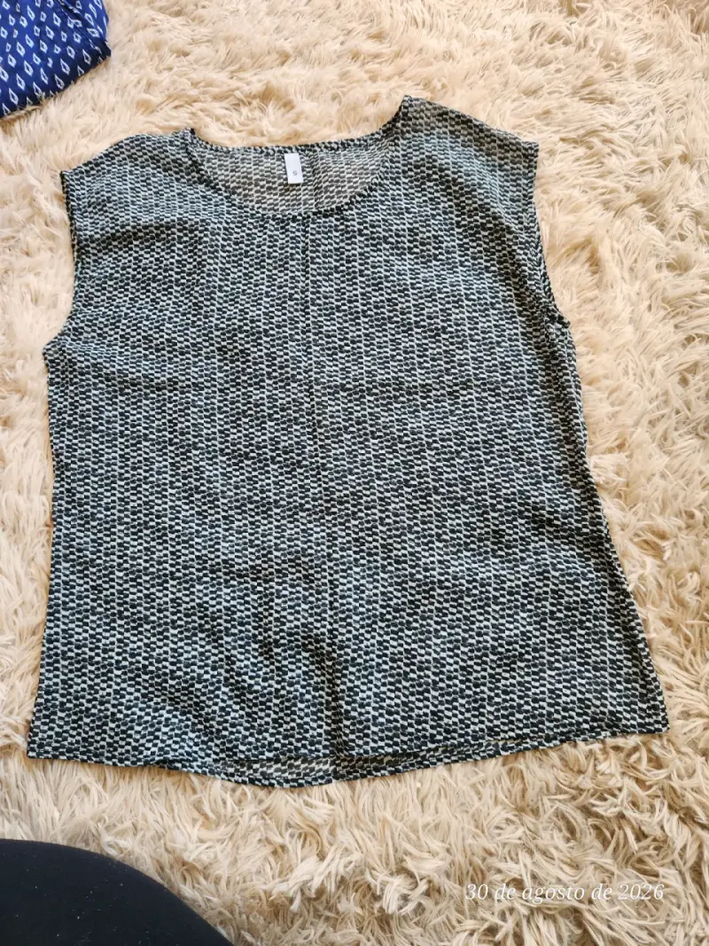 Lote de blusas estampadas y lisas para mujer - 5