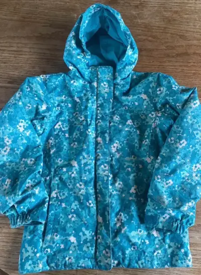 Chaqueta impermeable Columbia para niña - miniatura 1