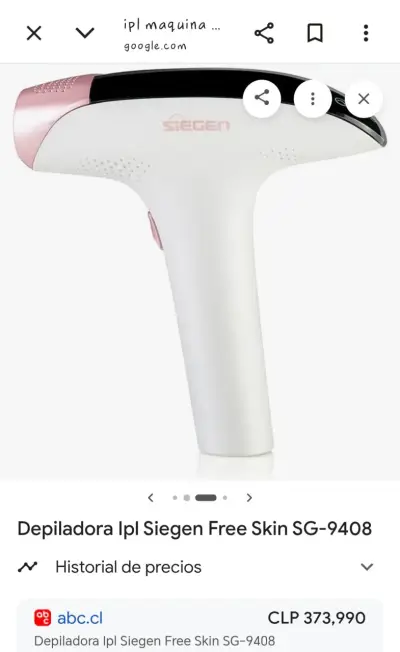 Depiladora IPL Siegen Free Skin SG-9408 multifuncional - miniatura 1