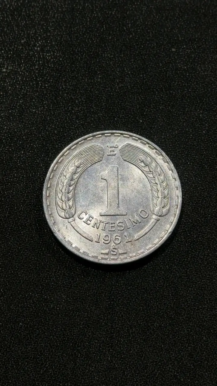 Moneda de Chile 1 Céntesimo 1961 - 1
