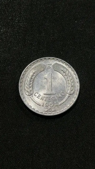 Moneda de Chile 1 Céntesimo 1961 - miniatura 1