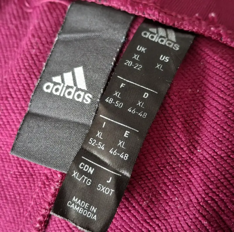 Pantalones deportivos fucsia Adidas talla XL - 4