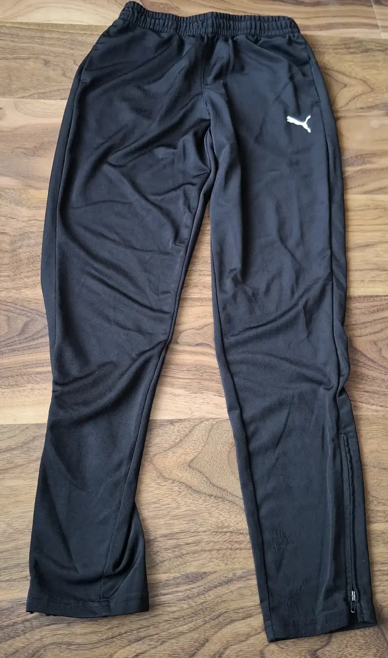 Pantalones deportivos negros Puma para niños - 1