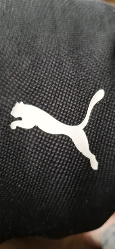 Pantalones deportivos negros Puma para niños - miniatura 2