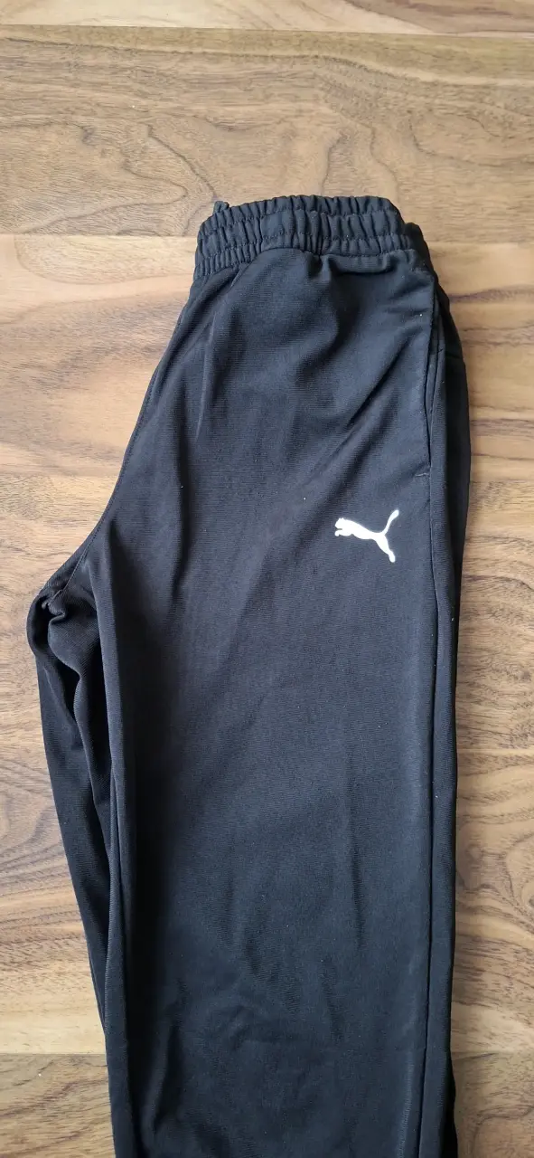 Pantalones deportivos negros Puma para niños - 3