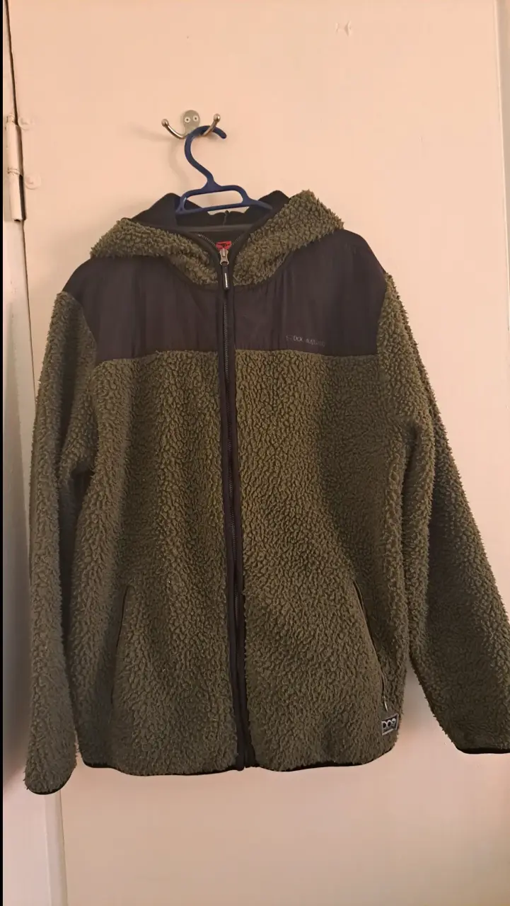 Polar verde con capucha - 1