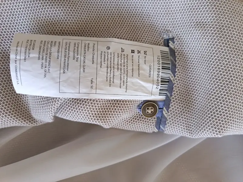 Blazer beige para hombre Trial en buen estado - 3